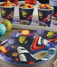 Space Blast Party Supplies | Decorations | Balloons | Packs